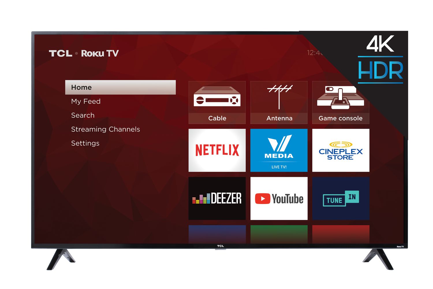 Tcl 65 4K Hdr Roku Smart Tv - GARANTIE 3 MOIS